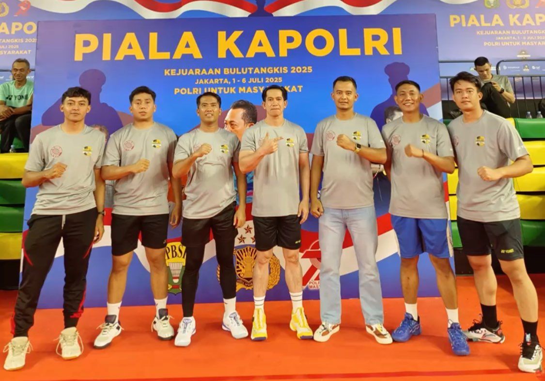Polda Malut Utus Atlet di Kejuaraan Bulutangkis Kapolri Cup 2025