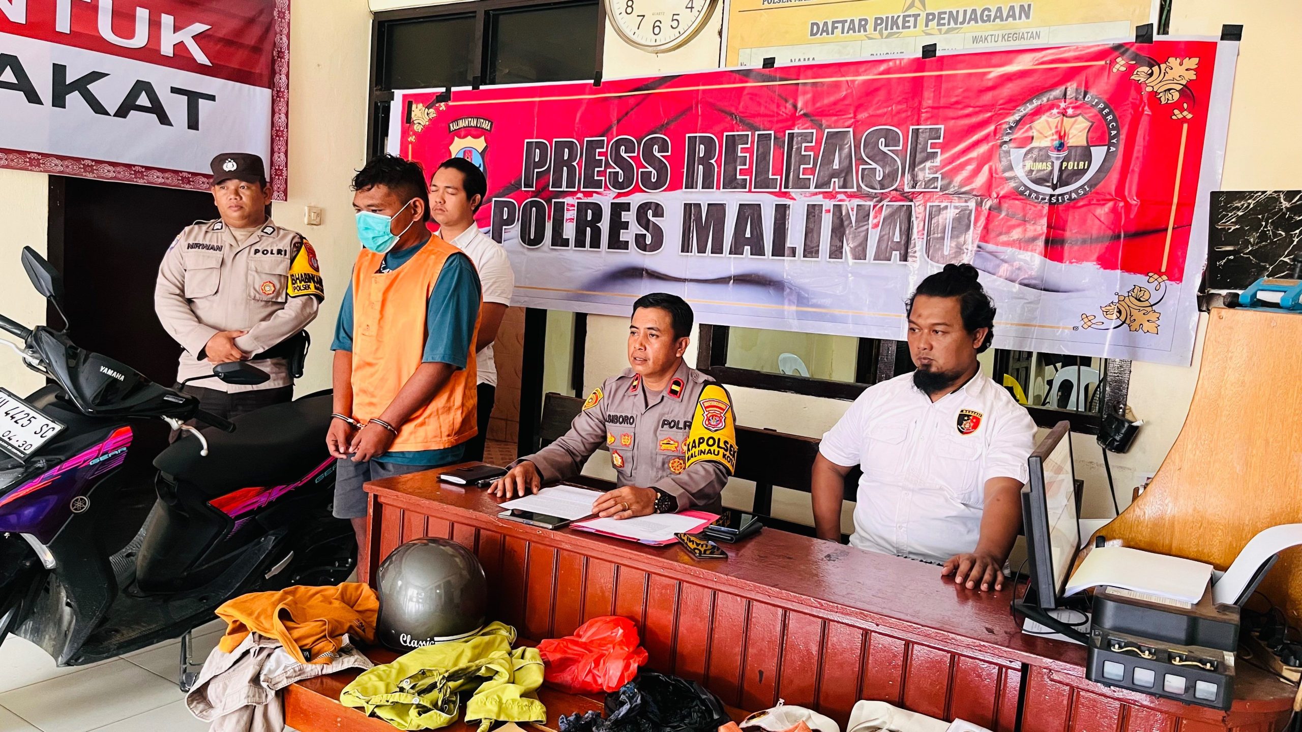 Terduga Pelaku Percobaan Pembakaran Berantai di Tertangkap